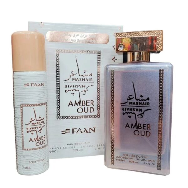 عطر مشاعر عود عنبر